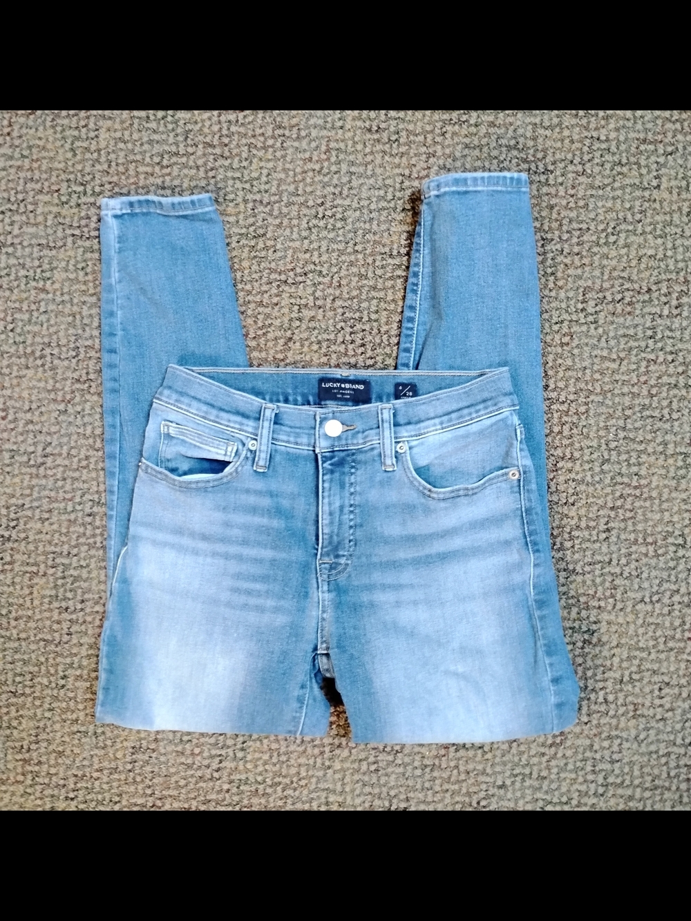 Lucky Brand Women's Light Blue Skinny Jeans